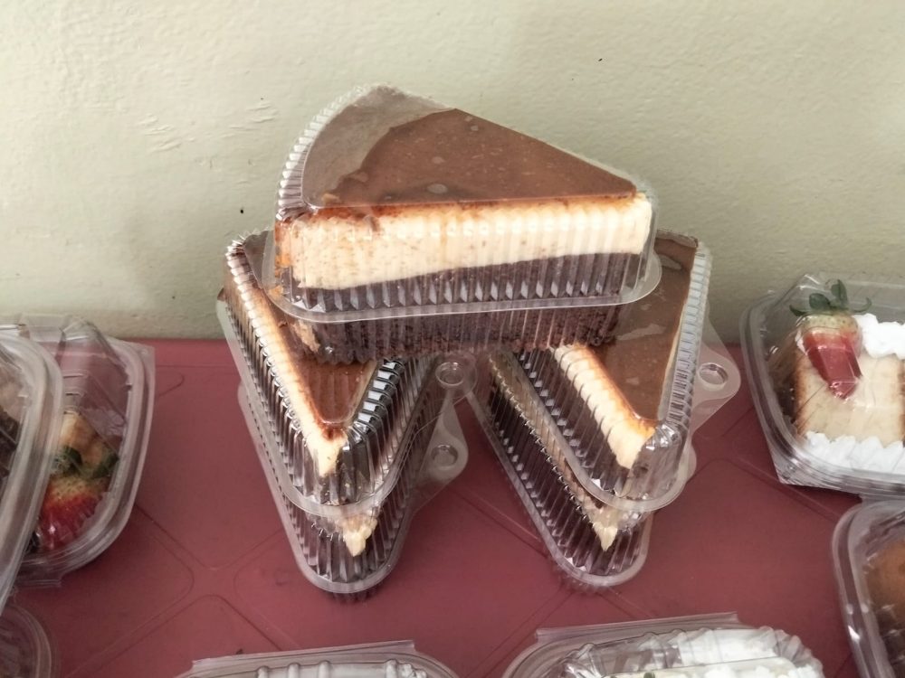 Porción Chocoflan